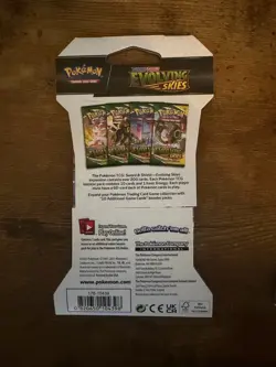 4 Sealed Pokemon Sword & Shield Evolving Skies Sleeved Packs - Image 3