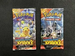 Pokemon S & V Surging Sparks Booster Packs Lot of 2 - Random Art - Sealed - Image 1