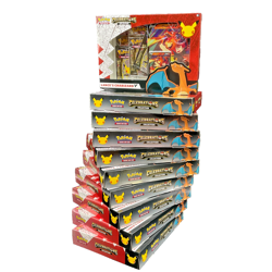 Lot of (10) Pokemon Celebrations Collection Lance's Charizard V Boxes Sealed - Image 1