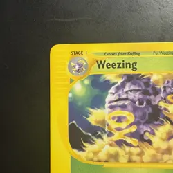 Pokemon Vintage Non-Holo Rare Weezing 070/165 Expedition E-reader Wotc 2002 - Image 2