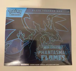 Pokemon Elite Trainer Box Mega Evolution Phantasmal Flames *SEALED* - Image 1