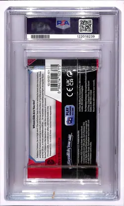 2025 Pokemon Scarlet & Violet Destined Rivals Team Rocket Sealed Pack PSA 9 MINT - Image 2
