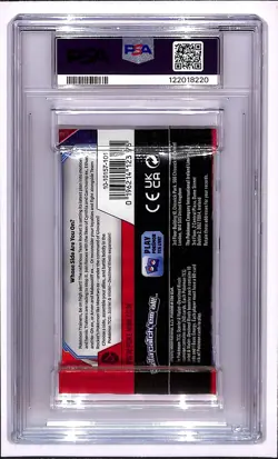 2025 Pokemon Scarlet & Violet Destined Rivals Ethan And Ho-Oh Sealed Pack PSA 9 - Image 2