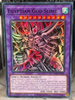 Egyptian God Slime - RA01-EN029 - Super Rare - 1st Edition YUGIOH - Image 1