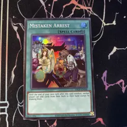 Mistaken Arrest OP29-EN009 OTS Tournament Pack 29 Super Mint/NM - Image 1