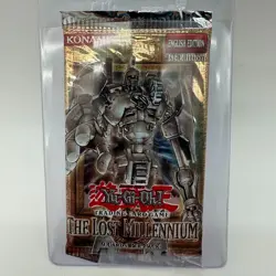 Yugioh The Lost Millennium 1st Edition Booster Pack English Factory Sealed - Image 1