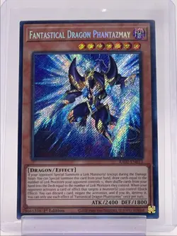 FANTASTICAL DRAGON PHANTAZMAY 2024 YU-GI-OH SECRET RARE 1ST EDITION B Q5842 - Image 1