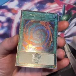 YUGIOH POLYMERIZATION QUARTER CENTURY SECRET RARE 1ST NM RA02-EN047 - Image 3