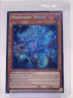 MAGICIANS' SOULS 2024 YU-GI-OH! 25TH SECRET RARE 1ST EDITION Q5842 - Image 1
