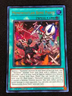 Yugioh Mementotlan Bone Party VASM-EN009 1ST Ultra (NM) - Image 1