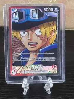 Sabo LEADER OP13-004 One Piece TCG, Perfect condition! - Image 1