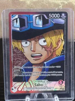 Sabo LEADER OP13-004 One Piece TCG, Perfect condition! - Image 2