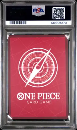 2025 ONE PIECE OP13-CARRYING ON HIS WILL ALTERNATE ART MONKEY D. LUFFY PSA 10 - Image 2