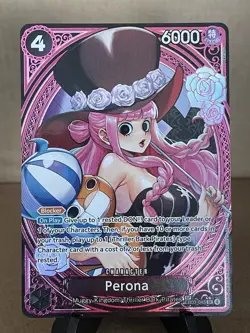 Perona SP Alternate Art EB03-045 Extra Booster: One Piece Heroines Edition - Image 1