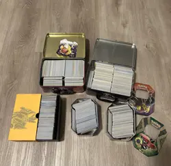 Pokemon Collection 3600 Plus assorted Cards Bulk Lot, Tins, lunchboxes, box’s - Image 1