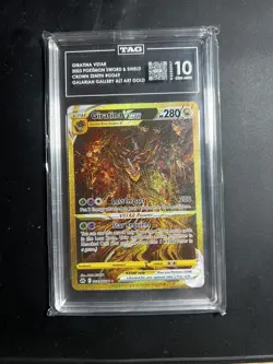 PSA 10 Giratina Vstar GG69/GG70 Pokemon SWSH Crown Zenith Galarian Gallery Card - Image 1