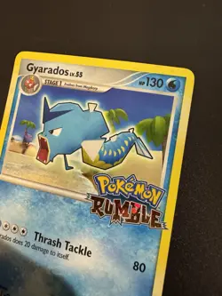 Pokemon Gyarados TCG Rumble Stamp Rare Card 6/16 2009 Edition - Image 4