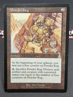 MTG Powder Keg - Urza's Destiny Magic the Gathering Card # 136 - Image 1