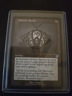 MTG - Mishra's Bauble - Retro Frame Brothers' War - Image 1