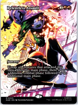 Magic The Gathering Marvel Spider-Man Relentless Assault M 0025 MAR Regular - Image 1