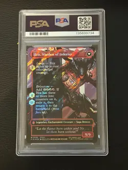 2025 MTG Final Fantasy Clive Ifrit Surge Foil #0530 PSA 10 GEM MINT Borderless - Image 2