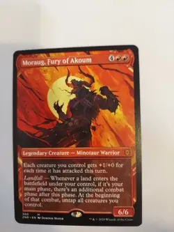 Moraug, Fury of Akoum (Showcase) Zendikar Rising Regular - Image 1