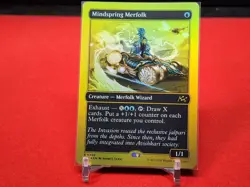 Mindspring Merfolk (First-Place Foil) Aetherdrift Foil NM - Image 1