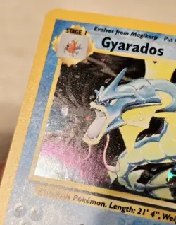 Gyarados 6/102 Base Set Unlimited Holo Vintage Pokemon TCG Card WOTC - Image 4