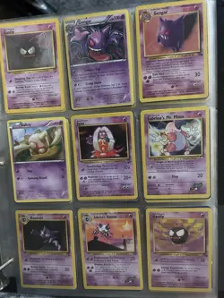 Pokemon TCG Binder Lot Vintage Modern Pikachu Charmander Squirtle Gengar Sets - Image 5