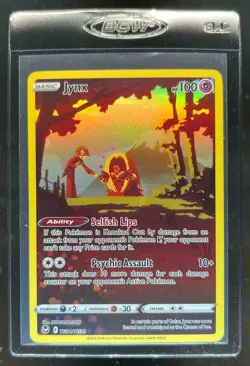 2022 Pokemon SWSH Silver Tempest Jynx Trainer Gallery Holo #TG04/TG30 - Image 1