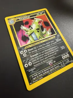 Pokemon Tyranitar Neo Discovery 1st Edition Holo Rare 12/75 - Image 2