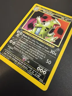 Pokemon Tyranitar Neo Discovery 1st Edition Holo Rare 12/75 - Image 3