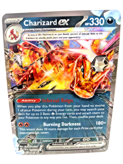 Charizard ex 196 Jumbo Card Lenticular Promo Pokemon Near Mint - Image 1