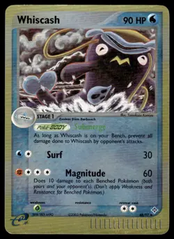 Pokemon TCG Dragon #48/97 Whiscash Reverse LP - Image 1