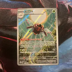 Ninjask 137/132 IR Illustration Rare Pokemon TCG Me01: Mega Evolution Holo - Image 1