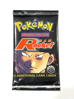 Pokemon TCG Team Rocket Booster Pack GIOVANNI ART - 1st EDITION - Image 1
