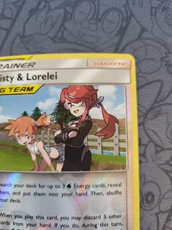 Pokemon: Misty & Lorelei #199/236 Reverse Holo Tag Team Trainer 2019 - NM+ -T187 - Image 4