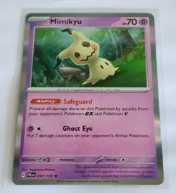 Pokemon TCG Mimikyu Scarlet & Violet - Paldea Evolved 097/193 Holo Holo Rare - Image 1