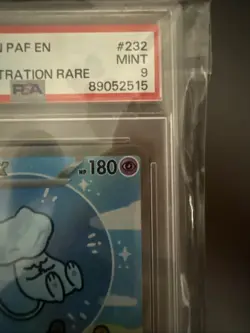 Mew EX 232/091 PSA 9 Special Illustration Rare Paldean Fates Bubble Mew Pokemon - Image 3