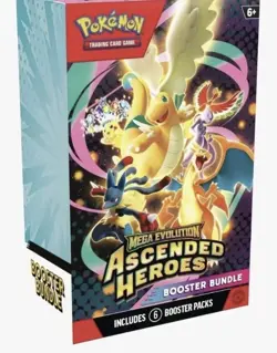 Pokemon TCG Ascended Heroes 4x Booster Bundles Confirmed PRESALE - Image 2