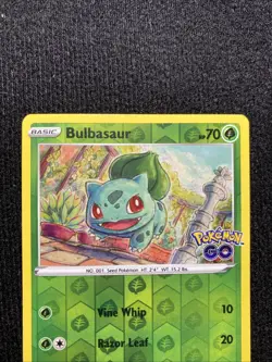 Bulbasaur 001/078 Pokemon GO Reverse Holo - Image 2