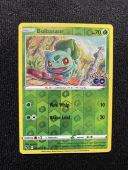 Bulbasaur 001/078 Pokemon GO Reverse Holo - Image 4