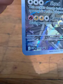 N's Zekrom Pokemon Center Stamped 031 Black Star Promo - Image 5