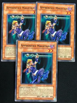 YUGIOH APPRENTICE MAGICIAN DR1-EN121 COMMON X3 (NM) - Image 1