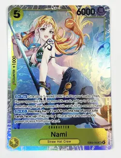 Nami EB03-053 Super Rare Extra Booster Heroines Edition One Piece Card English 2 - Image 1
