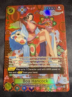 Boa Hancock OP14-112 Special SP The Azure Sea's Seven Holo. - Image 3