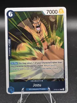 Jozu OP08-047 Two Legends One Piece TCG Rare English - Image 1
