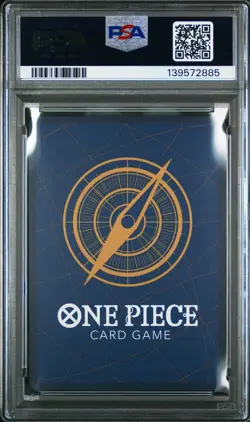 2025 ONE PIECE JPN OP11-A FIST OF DIVINE SPEED #057 SHIRAHOSHI PSA 10 - Image 2