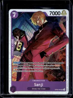 2024 One Piece Emperors in the New World Sanji Alt Art #OP09-065 - Image 1