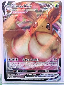 Eevee VMAX SWSH087 SWSH: Sword & Shield Promo Cards Holo *Black Star Promo* NM - Image 1